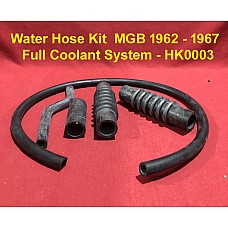 Water Hose Kit  MGB 1962 - 1967 Full Coolant System    HK0003