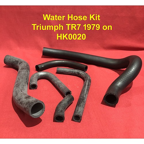 Water Hose Kit Triumph TR7 1979 on 5 Piece Kit - HK0020