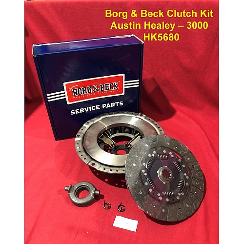 Borg & Beck Clutch Kit - Austin Healey 3000 Series  - MK1 & MK2  HK5680