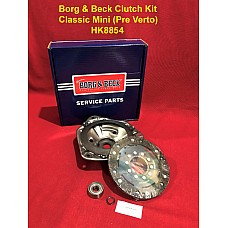 Borg & Beck Clutch Kit (Pre Verto) Classic Mini Clutch Kit 3 Pc Diaphragm Type GCK100MS  HK8854