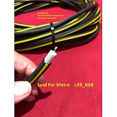 HT Ignition Lead "Beehive"  Sheathed Silicone Carbon Core  8mm HT Sparkplug Lead Sold Per Metre  L99_BB_8mm