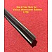 Black Filler Strip for Various Windscreen Rubbers - LF1B