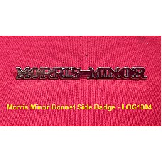 Morris Minor Bonnet Side Badge - LOG1004