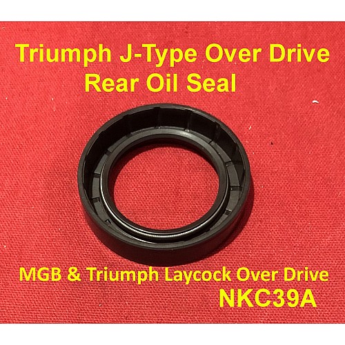 Triumph J-Type Over Drive & MGB Overdrive - 4 Synchromesh - LH Type Rear Oil Seal - NKC39A