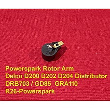 Powerspark Rotor Arm for Delco D200 D202 D204 Distributor  DRB703 / GD85  GRA110    R26-Powerspark