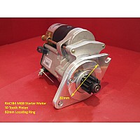 Powerlite High Torque Starter Motor 10 Tooth MGB  & MGC 4 Synchro 1967 to 1980.  UK Made   RAC184