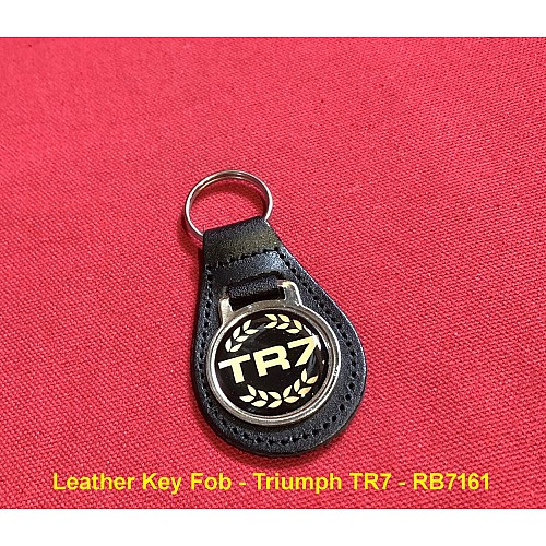 Leather Key Fob - Triumph TR7 - RB7161