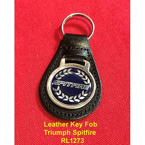 Leather Key Fob - Triumph Spitfire - RL1273