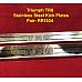 Triumph TR6 Stainless Steel Kick Plates with TR6 Logo (Sold as The Pair) - RR1304