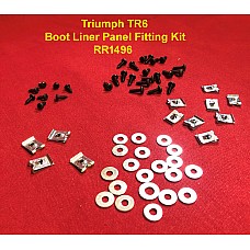 Triumph TR6 Boot Liner Panel Fitting Kit - RR1496