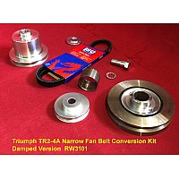 Triumph TR2-4A Narrow Belt Conversion Kit - Damped Version  RW3101