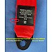 Securon Inertia Reel Rear Seat Belt and Anchor (208cm)  RED (Adjustable Reel )     Securon-254RED