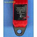 Securon Inertia Reel Front Seat Belt (314cm) and Anchor kit  (RED)   Securon-500/30RED