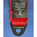 Securon Inertia Reel Front Seat Belt RED (380cm) and Anchor  RED (Vertical Reel )  Securon-500/CVRED