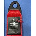 Securon Inertia Reel Front Seat Belt RED (380cm) and Anchor  RED (Vertical Reel )  Securon-500/CVRED