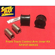 Superflex Front Track Control Arm Inner Kit of 2 Bushes & 2 Stainless Steel Tubes replaces OEM# 138885 - SF0137-80KSS