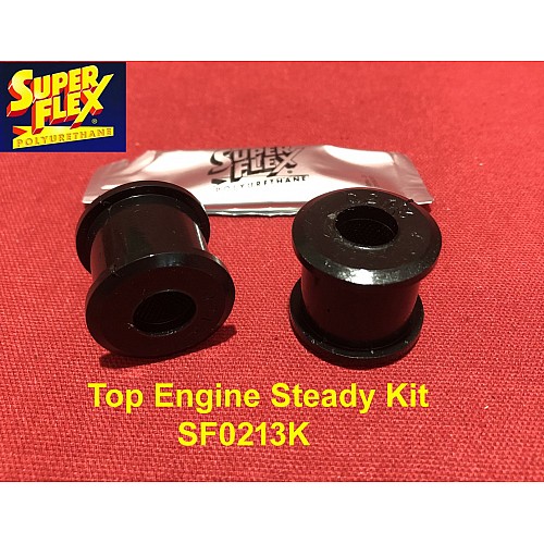 Superflex Top Engine Steady Kit of 2 Cotton Reel Bushes  replaces OEM# CRC5329 - SF0213K