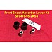 Superflex Front Shock Absorber Lower  Kit of 2 Bushes; 2 Stainless Steel Tubes  replaces OEM# 119450 - SF0476-95-2KSS