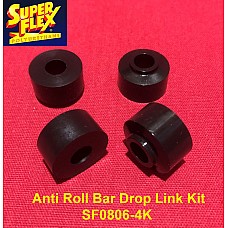 Superflex Anti Roll Bar Drop Link Kit of 4 Bushes requires no Inner Steel Washers replaces OEM# 517985 - SF0806-4K