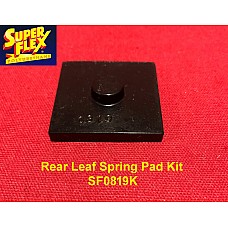Superflex Rear Leaf Spring Pad Kit of 1 Spitfire IV/1500 GT6 MKII Swing Spring Type replaces OEM# 149191 - SF0819K