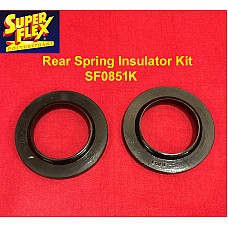 Superflex Rear Spring Insulator Kit of 2 Standard Thickness replaces OEM# 138823 - SF0851K