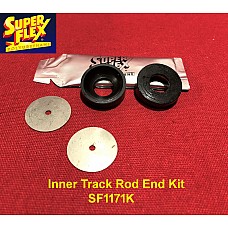 Steering Rack Ball Socket  Inner Track Rod End Kit of 2 Bushes 2 Washers replaces OEM# 158732 - SF1171K