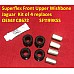 Superflex Front Upper Wishbone Jaguar Kit of 4 replaces OEM# C8672    SF1199KSS