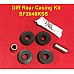 Superflex Diff Rear Casing Kit of 4 Bushes 2 Stainless Steel Tubes replaces OEM# 117578 - SF2048KSS