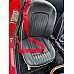 Securon Inertia Reel Front Seat Belt (314cm) and Anchor kit  (RED)   Securon-500/30RED