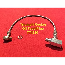 Triumph & MG 1500  Rocker Assembly  Oil Feed Pipe - TT1226