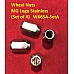 Wheel Nuts with MG Logo Stainless (Set of 4) - W665A-SetA