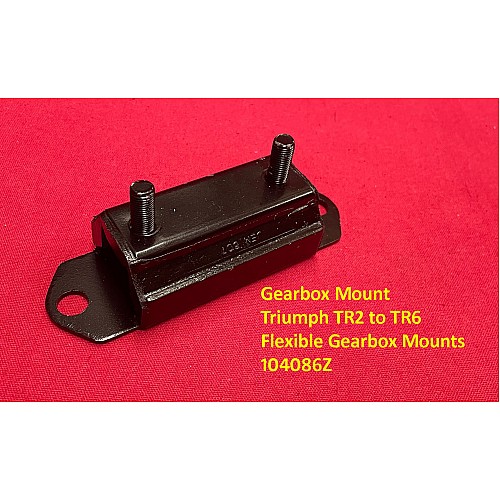 Gearbox Mount - Triumph TR2 to TR6 Flexible Gearbox Mounts 104086Z Gearbox Mount - Triumph TR2 to TR6 Flexible Gearbox Mounts 104086Z