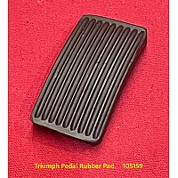 Triumph Pedal Rubber Pad.    105159