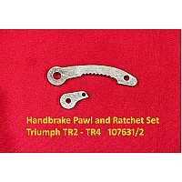 Handbrake Pawl and Ratchet Set     Triumph TR2 - TR4   107631/2