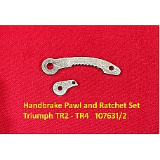 Handbrake Pawl and Ratchet Set     Triumph TR2 - TR4   107631/2