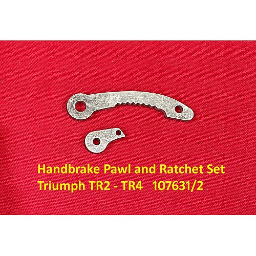 Handbrake Pawl and Ratchet Set     Triumph TR2 - TR4   107631/2