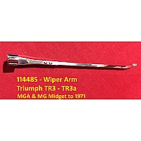 Wiper Arm (Hook -Spoon) Triumph TR3-TR3a  114485