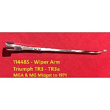 Wiper Arm (Hook -Spoon) Triumph TR3-TR3a  114485