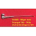 Wiper Arm (Hook -Spoon) Triumph TR3-TR3a  114485