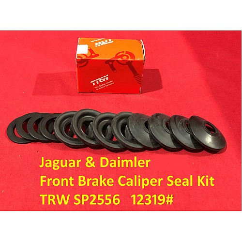 Jaguar & Daimler V8 250 Front Brake Caliper Seal Kit (12pc)   TRW SP2556   12319#