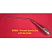 Wiper Arm  12 inch (300mm) (7.2mm Bayonet) Stainless Steel  Left Crank 13mm Spline - 151888