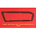 Gasket - Rear Lamp to Body - Triumph 2000/2500/2.5Pi  154378