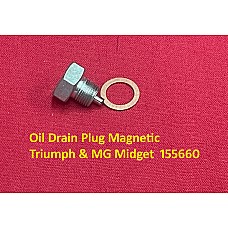 Oil Drain Plug Magnetic - Triumph & MG Midget  155660