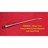 Wiper Arm  10 inch (250mm) (5.1mm Bayonet) Left Hand Park Mini Mk3  13H5629