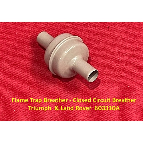 Flame Trap Breather - Closed Circuit Breather  Triumph  & Land Rover  603330A Flame Trap Breather - Closed Circuit Breather  Triumph  & Land Rover  603330A