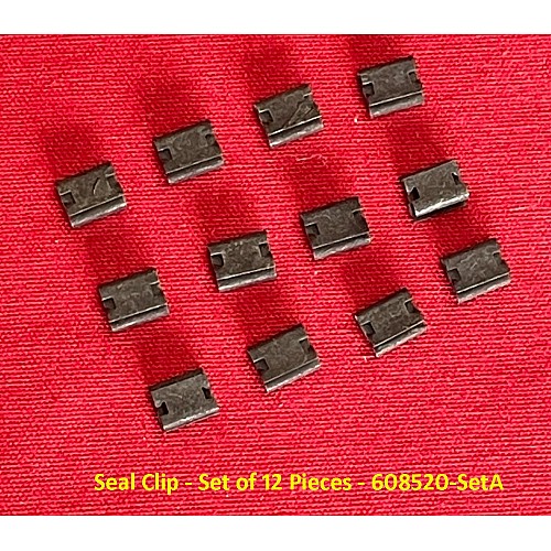 Seal Clip - Triumph Bulkhead and Baffle Plate Set of 12 Pieces - 608520-SetA