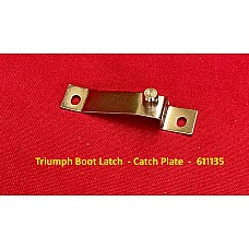 Triumph Boot Latch  - Catch Plate  -  611135