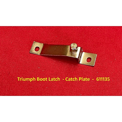Triumph Boot Latch  - Catch Plate  -  611135