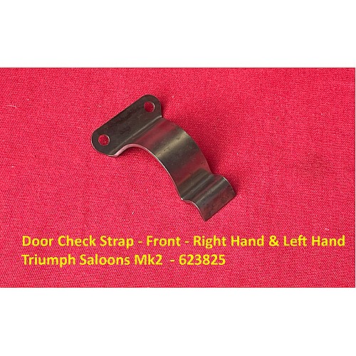 ﻿Door Check Strap - Front - Right Hand & Left Hand Triumph Saloons Mk2  - 623825