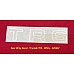 Rear Wing Decal - Triumph TR6 - White - 625667